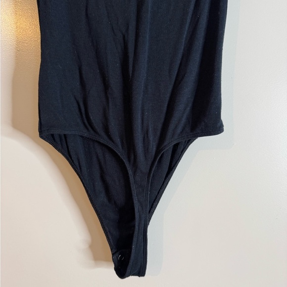 Express Black Knit Bodysuit - Picture 5 of 6